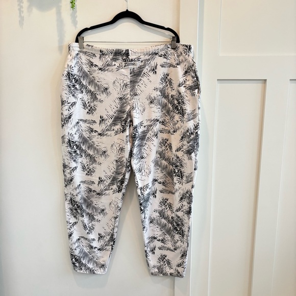 Zubaz Other - Vintage Zubaz 90's Y2K Palm Print Pant Made in USA Drawstring Neon Pink Size L